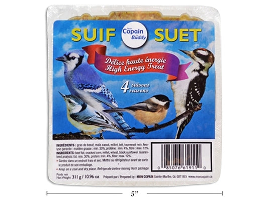 Carton of 24 4 Season High Energy Suet. 311g.